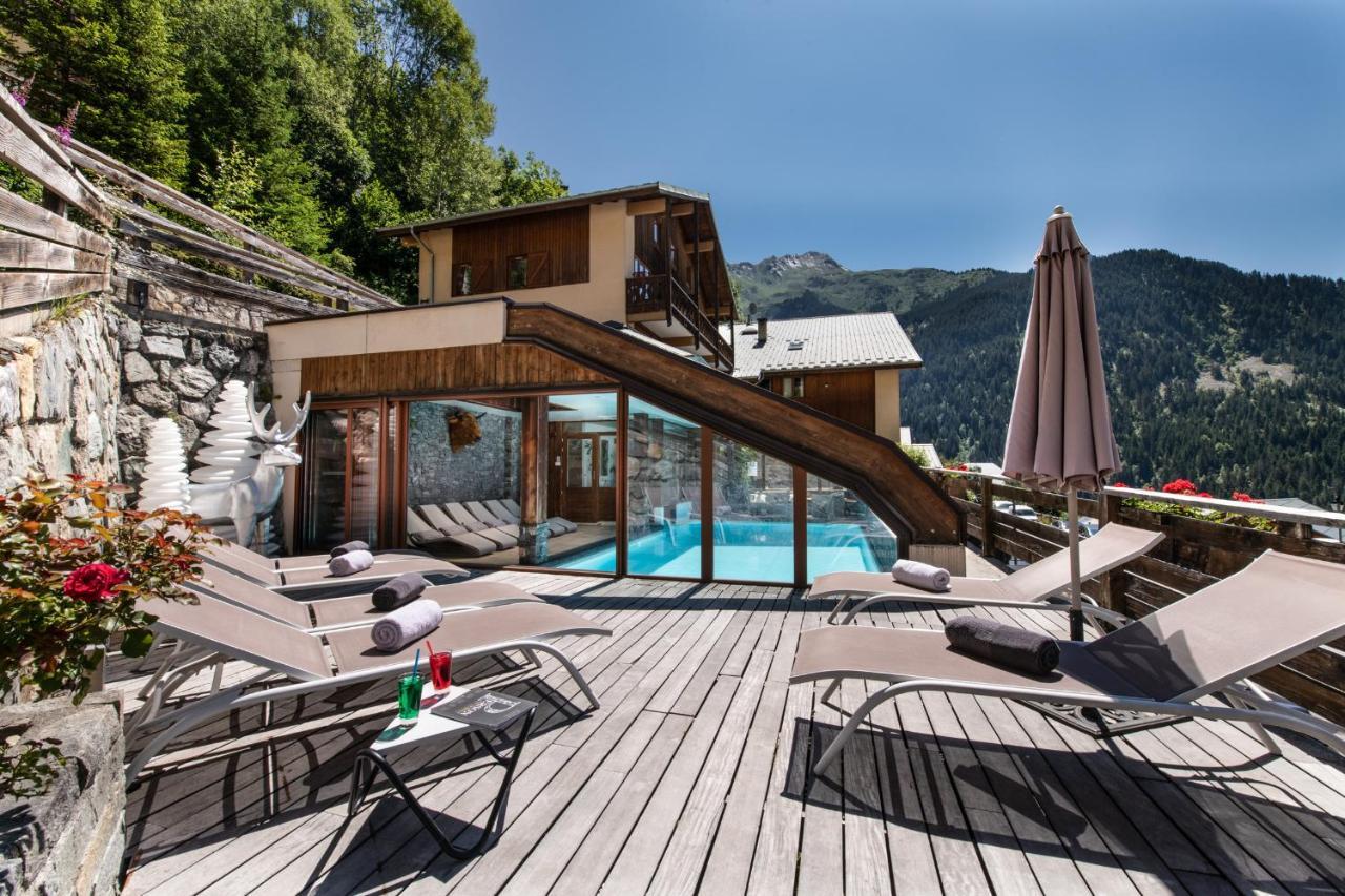 Champagny-en-Vanoise クラブ アルピナ シャンパニー アン ヴァノアーズアパートホテル エクステリア 写真